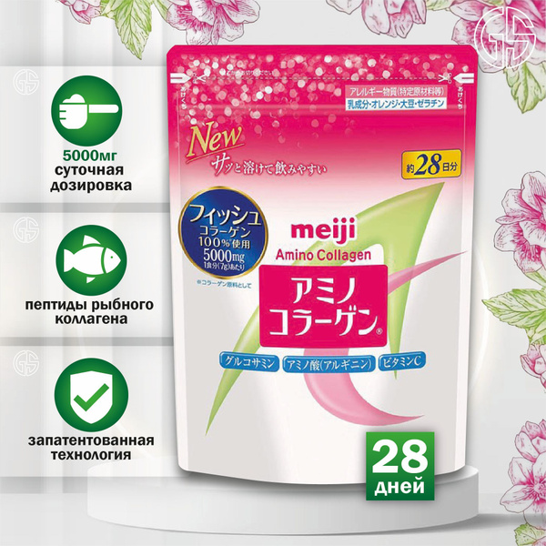 Marine Collagen with Hyaluronic Acid: Japanese Amino Collagen for Skin, Hair, Nails & Joints