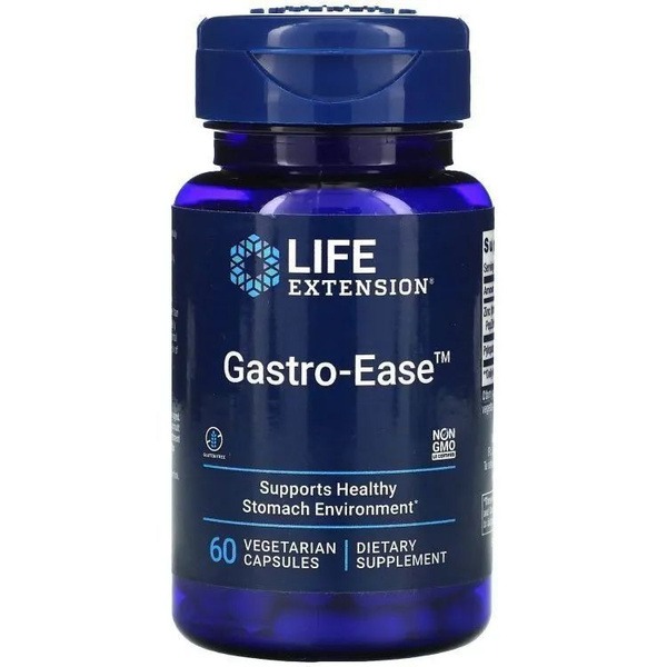 Zinc L-Carnitine & Gastro-Ease Support - 60 Capsules
