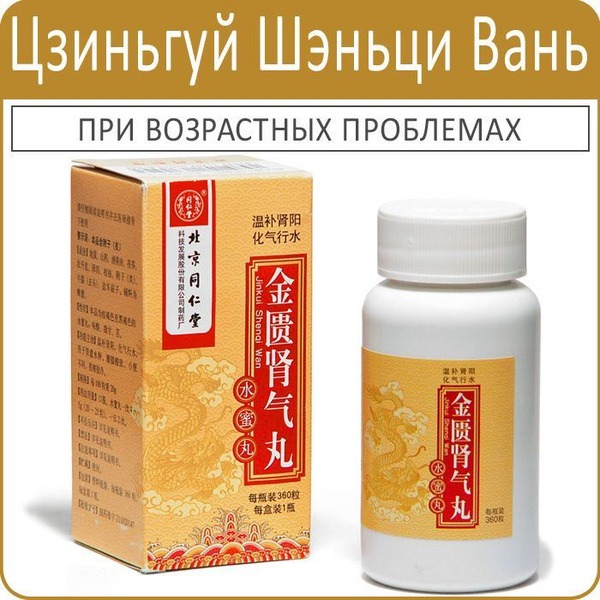 Jin Gui Shen Qi Wan Kidney Pills - 360 Count