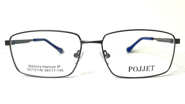 Titanium Men's Pojjet Eyeglass Frames