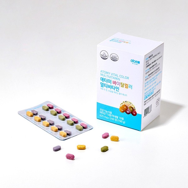 Atomy Multivitamins: Colorful Food Nutrition