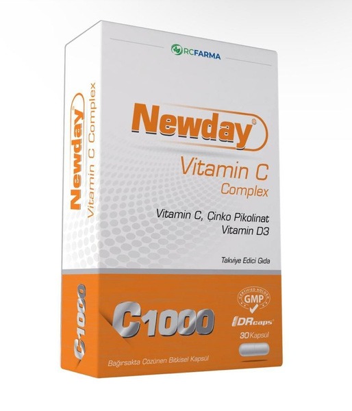 Newday Vitamin C 30 Capsules