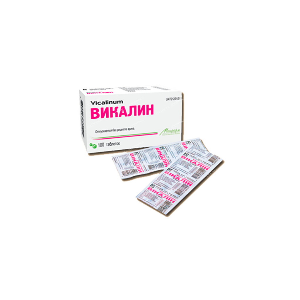 Vikalin tablets in strips in a package №10x10
