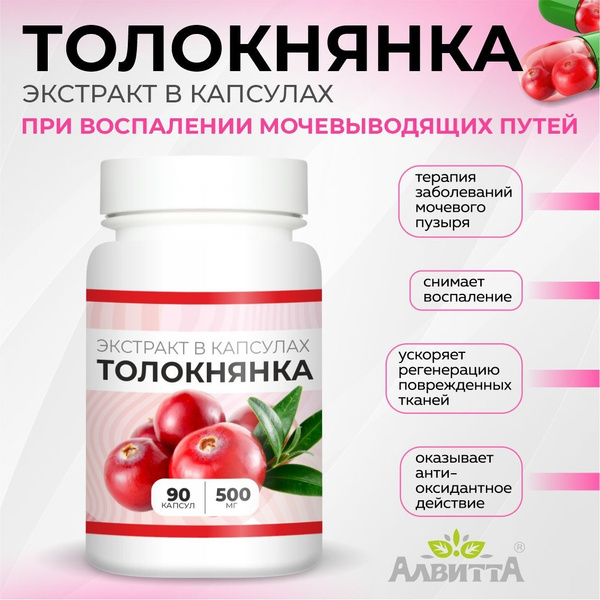Altai Bearberry Extract 500mg Capsules (90 Count) - ForteVita