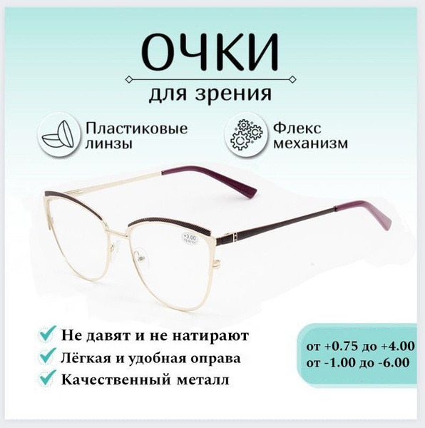 FABIA MONTI Women's Reading Glasses +3.50 Diopters