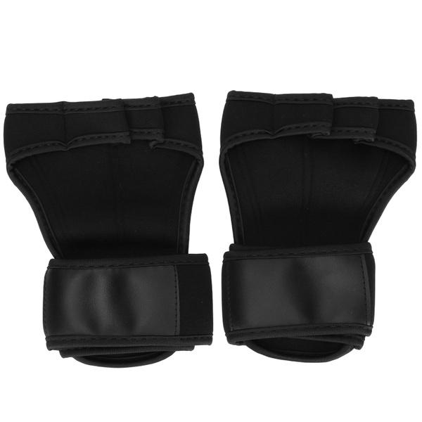 Lifting Gloves for Weightlifting & Crossfit - Non-Slip Grips for Pull-ups & Deadlifts