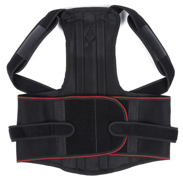 Back Support Brace: Posture Corrector for Adults & Kids (XL)