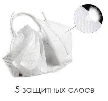 KN95 Respirator Masks (10 Pack) - Reusable Earloop Design