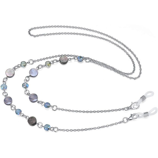 Pearl Circle Eyeglass Chain Holder
