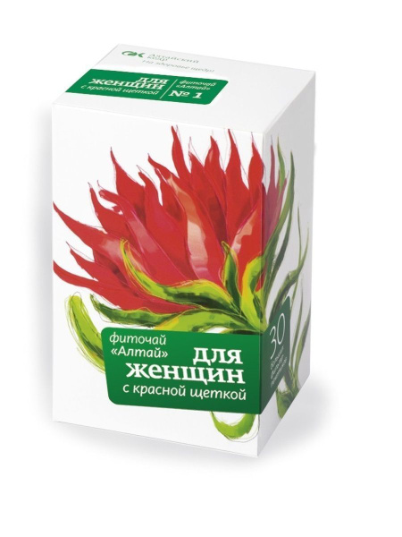 Altai No. 1 Women's Herbal Tea with Red Root (Rhodiola Quadrifolia) - 30 Tea Bags