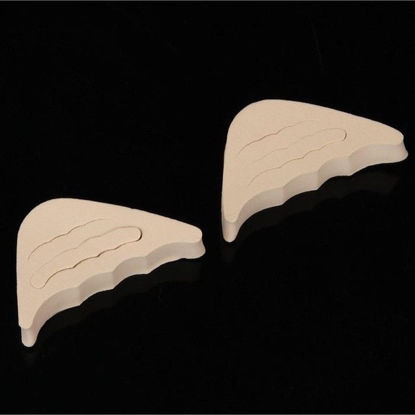 Beige Shoe Size Reducing Inserts (7x3cm, Adjustable Pair)