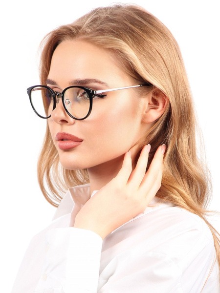 Pretty Mania Flex-Temple Eyeglass Frames: Trendy Panto & Designer Glasses