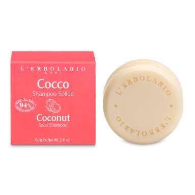 L'Erbolario Coconut Solid Shampoo 60 g