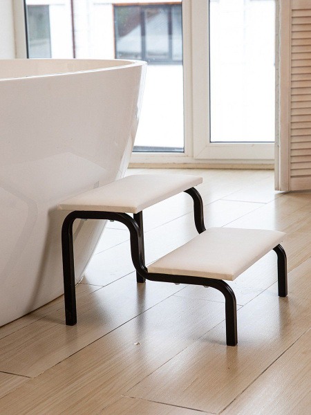 Belberg Black Edition ST-4 Bath Steps (No Handrail)