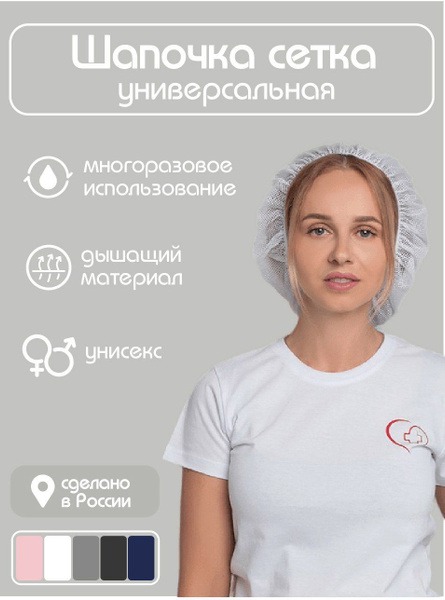 Reusable Medical Hair Net Cap