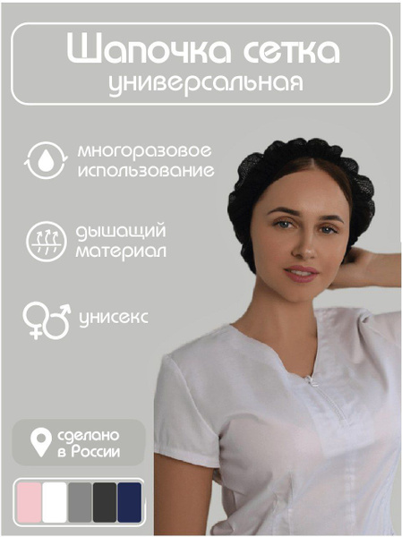 Reusable Medical Hair Net Cap