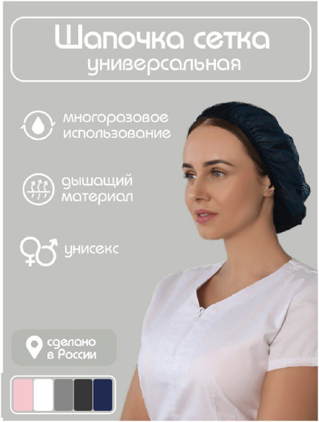 Reusable Medical Hair Net Cap