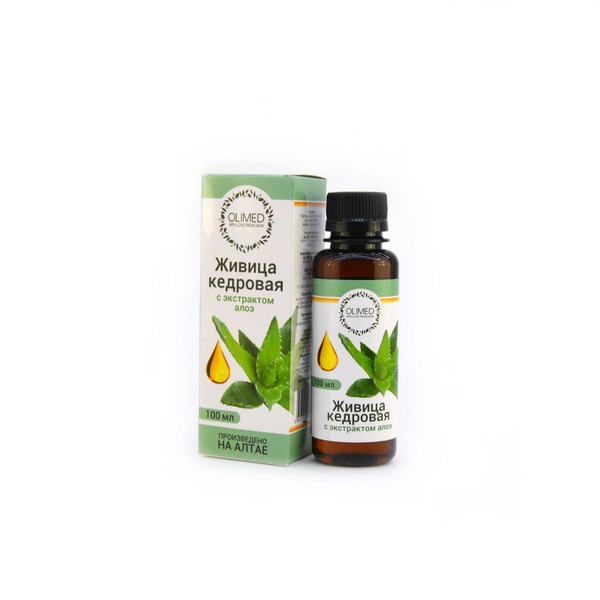 Cedar Resin Balm with Aloe & Cedar Oil - Olimed, 100ml