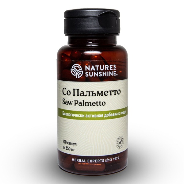 Saw Palmetto NSP 100 Capsules: Prostate Health Support