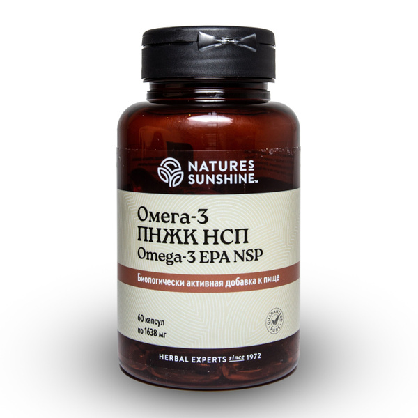 NSP Omega-3 EPA: 60 x 1638mg Capsules