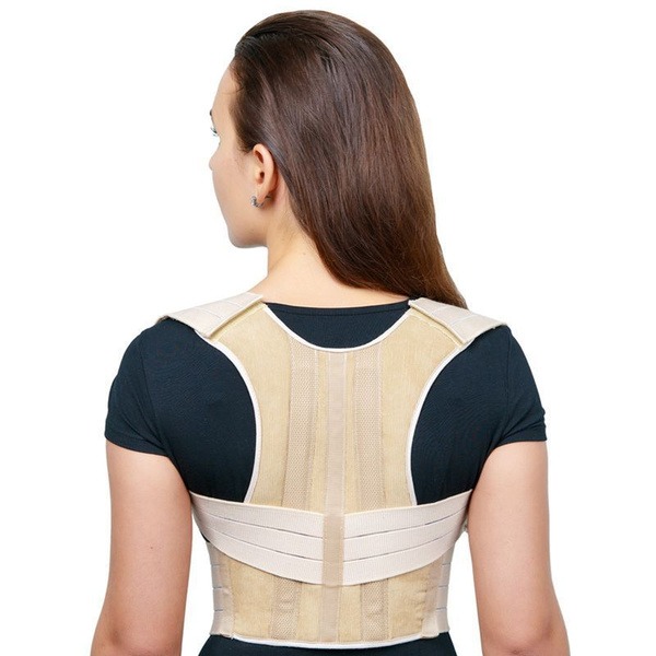 Posture Corrector with Rigid Plates
