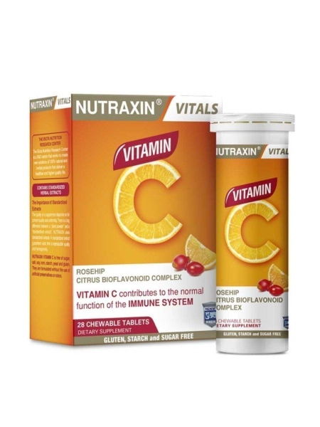 Nutraxin Vitamin C Gummies: 28 Count