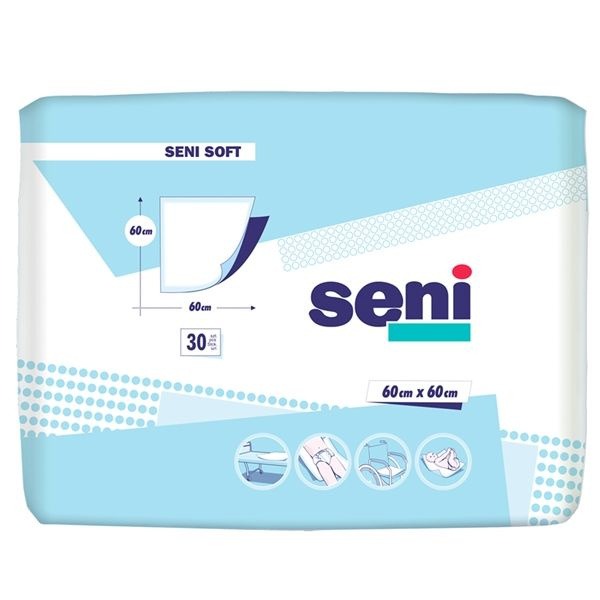 Seni Soft Baby Wipes 60x60cm (30 Count)