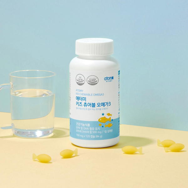 Atomy Omega-3 Chewable Fish Oil for Kids