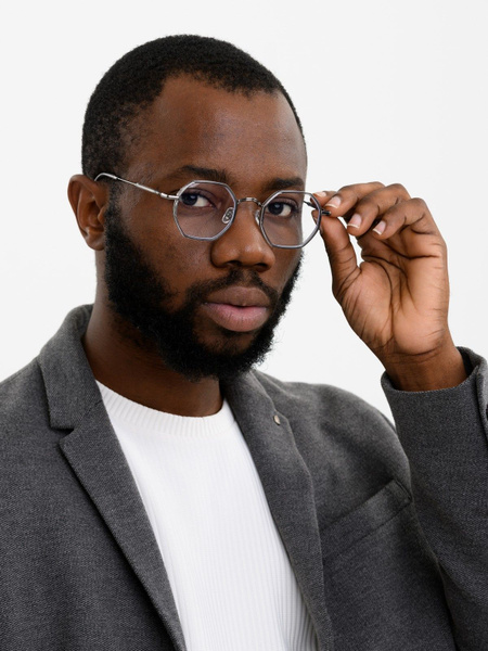 Havvs S1212 Unisex Plastic Square Eyeglass Frame with Computer Lenses