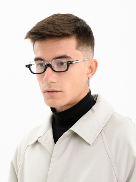 HAVVS T22015 Unisex Plastic Eyeglass Frame with Blue Light Blocking Lenses