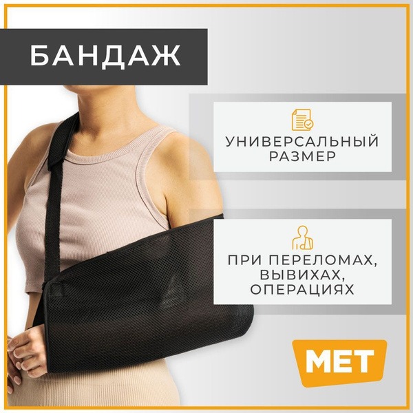 Shoulder Immobilizer Support Bandage & Sling