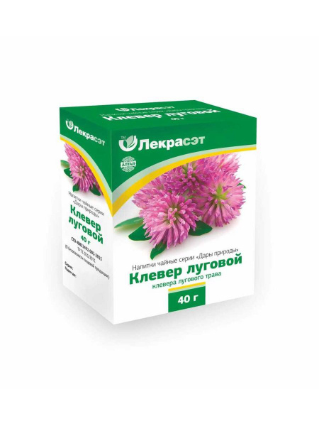 Red Clover Cough Relief Herbal Tea (40g) - Lekraset