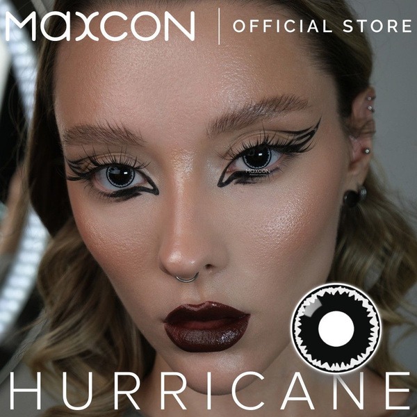 MAXCON Contact Lenses: 0.00 Power, 8.6 Diameter, 12-Month Use