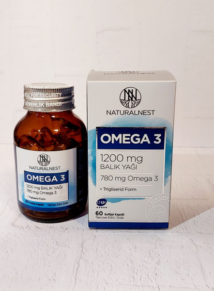 NaturalNest Omega-3 Fish Oil