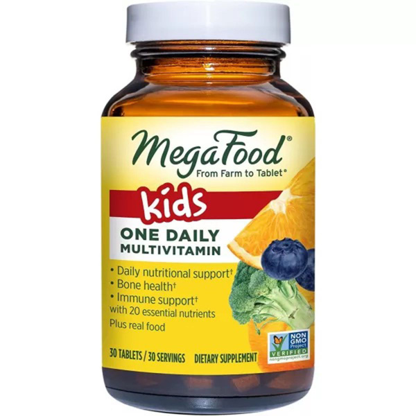 MegaFood Kids OneDaily Multivitamin Gummies, 30 Count