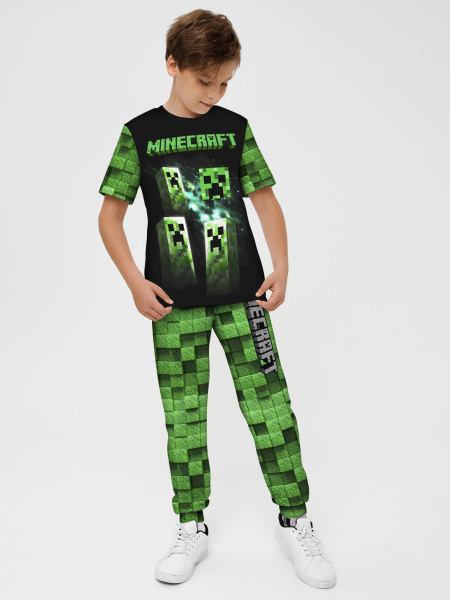 Minecraft JUST PLAY Pajamas