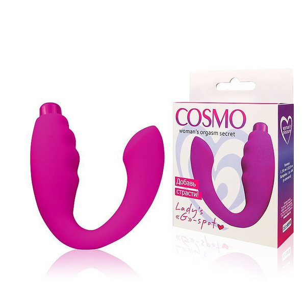 Pink Curved Vibrator