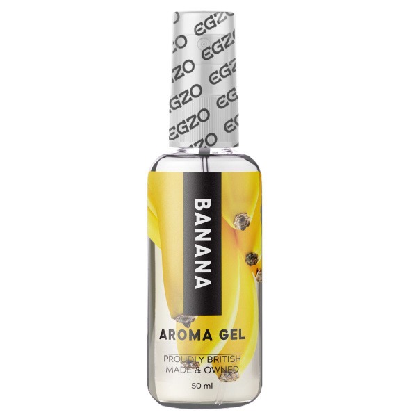 Banana Flavored Water-Based Oral Lubricant - EGZO AROMA (50ml)