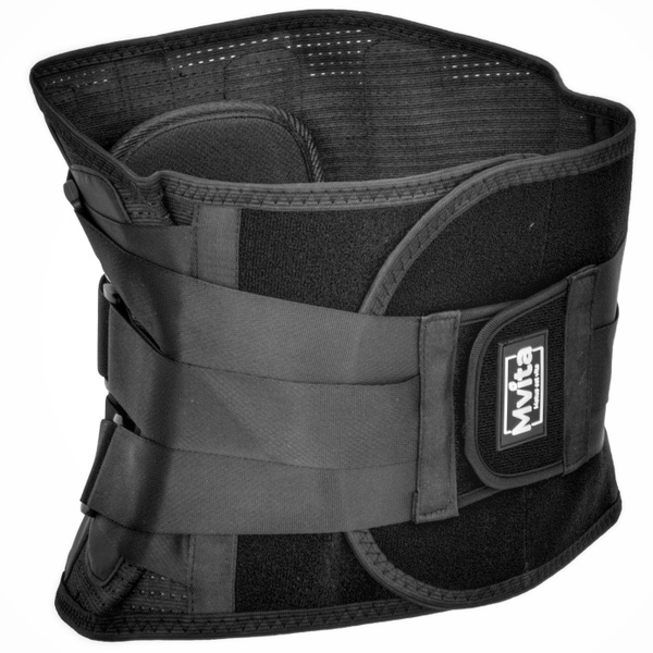 Lumbar Support Belt with 3-Level Adjustable Compression - Medium (28-31 inch Waist)