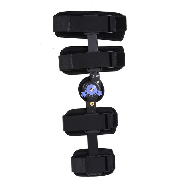 Adjustable Aluminum Knee Brace for Injury Recovery & Dislocation Prevention