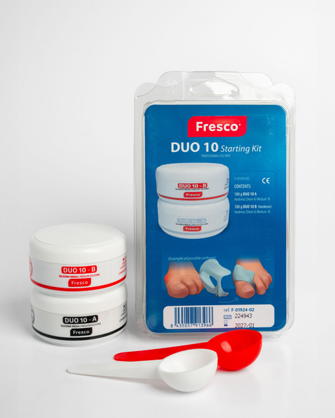 Silicone Fresco Duo 10 Starter Kit: Medium Firmness, Shore A 10 (200g)