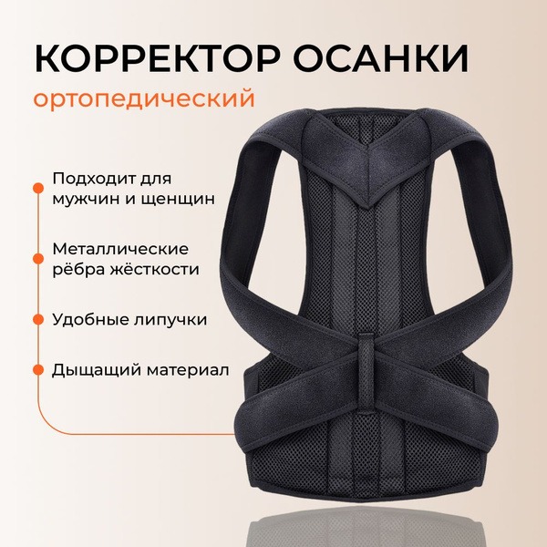 Posture Corrector for Men & Women: Back Support Brace