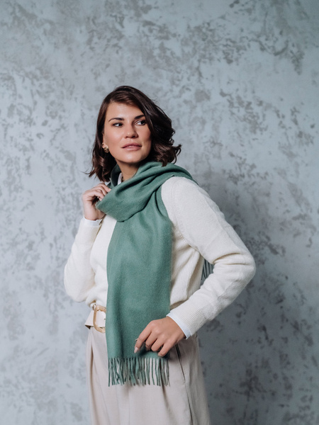Bellama Scarf: Luxurious Baby Alpaca Wool from Peru