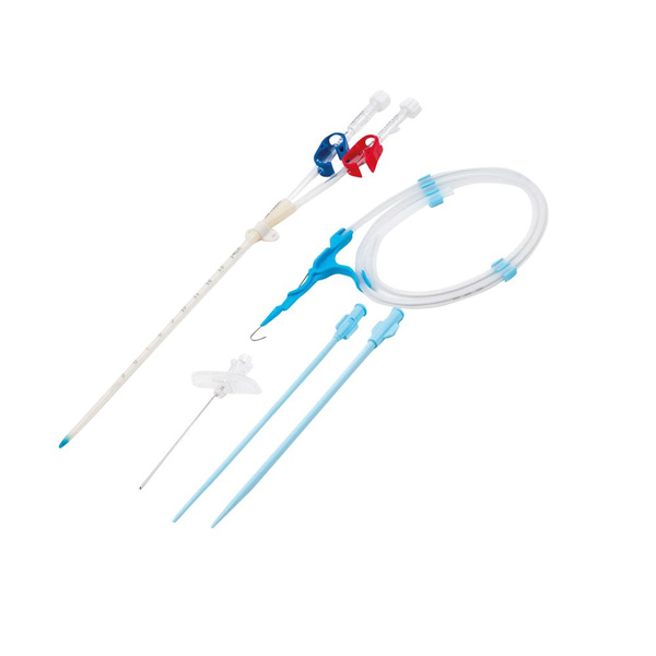 Dual-Channel 8F Dialysis Set, 100mm Length