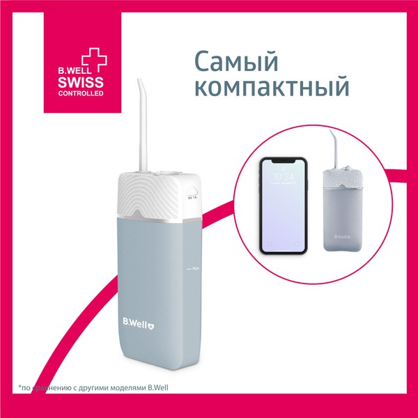 B.Well PRO-913 Portable Foldable Oral Irrigator