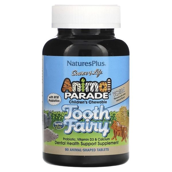 Kids' Probiotics: Animal Parade Vanilla Tablets (90ct)