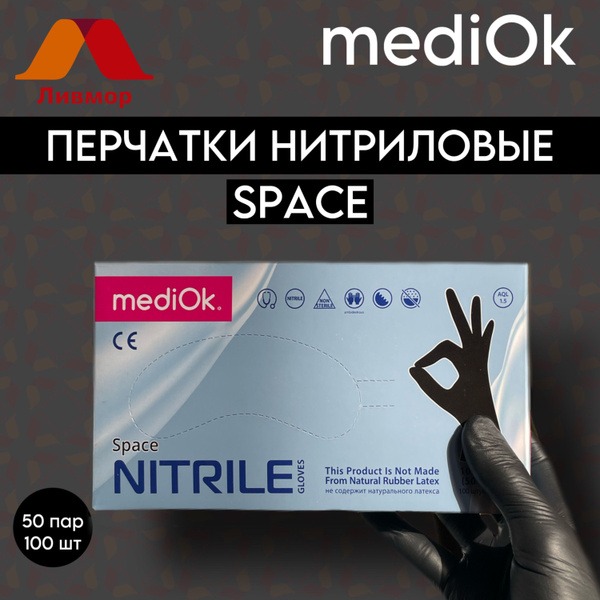 Black Nitrile Gloves