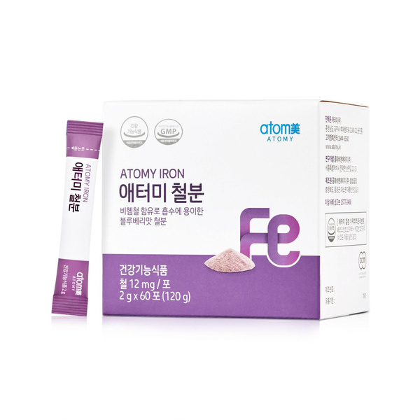 Atomy Iron Supplement: 60 Sachets (2g Each)