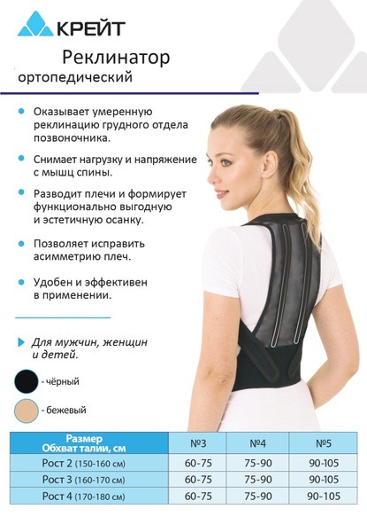 Back Posture Corrector with Rigid Support, Breathable, Plus Size XL2, Model #5 Height 2, Black