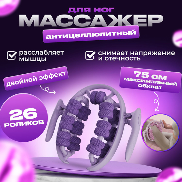 Handheld Roller Massager for Cellulite: Body, Legs, Arms & Neck